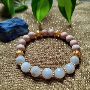 Crazy Lace Agate Diffuser Bracelet